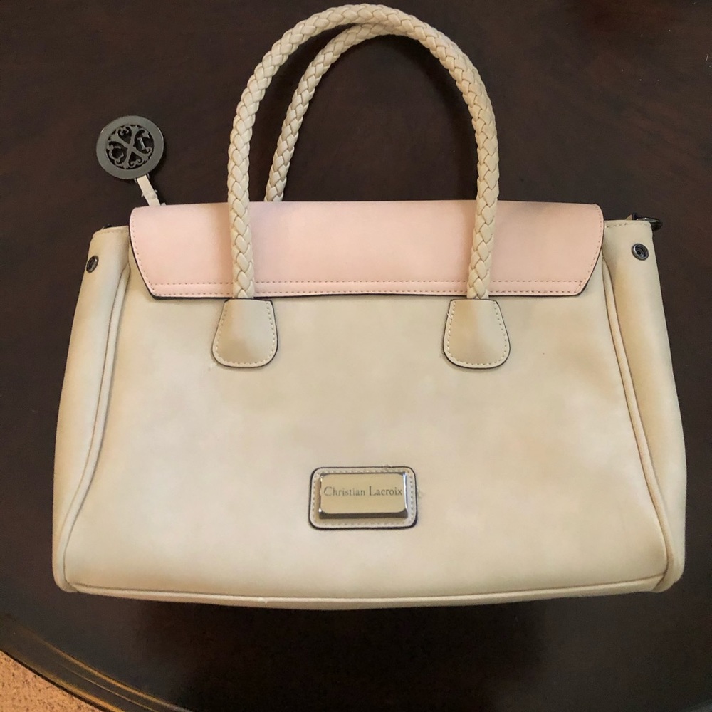 Christian Lacroix Double Handle Snap Close Purse